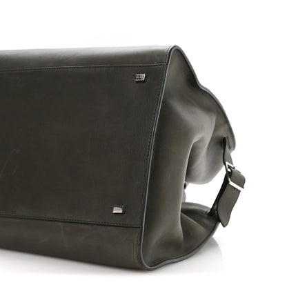 The Row Polished Saddle Calfskin Soft Margaux 17 Koala Grey 8 of 8