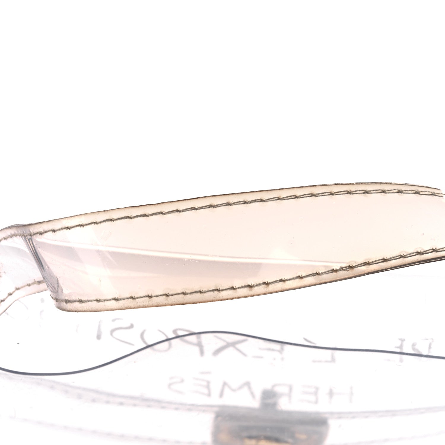 Hermes Vinyl Souvenir De L'Exposition Kelly Transparent 11 of 12