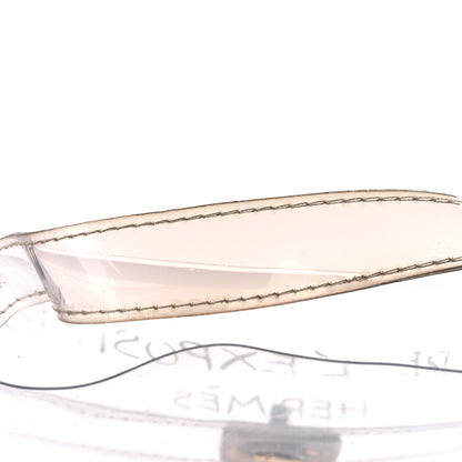 Hermes Vinyl Souvenir De L'Exposition Kelly Transparent 11 of 12