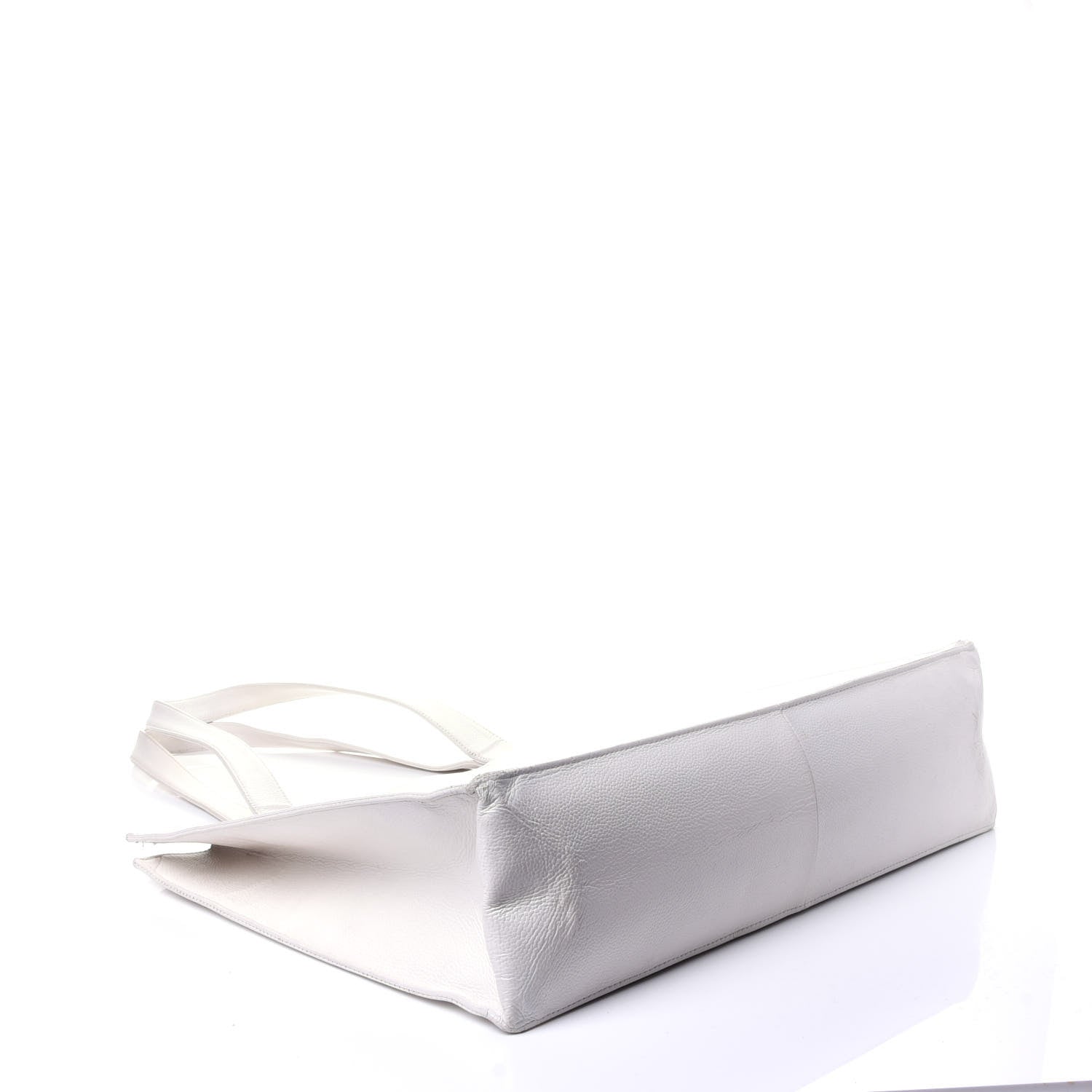 Chanel Caviar CC Tote White 5 of 13