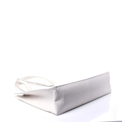 Chanel Caviar CC Tote White 5 of 13