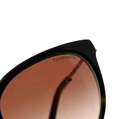 Tiffany Acetate Metal Round 55mm Sunglasses TF4243D Havana Blue 7 of 8