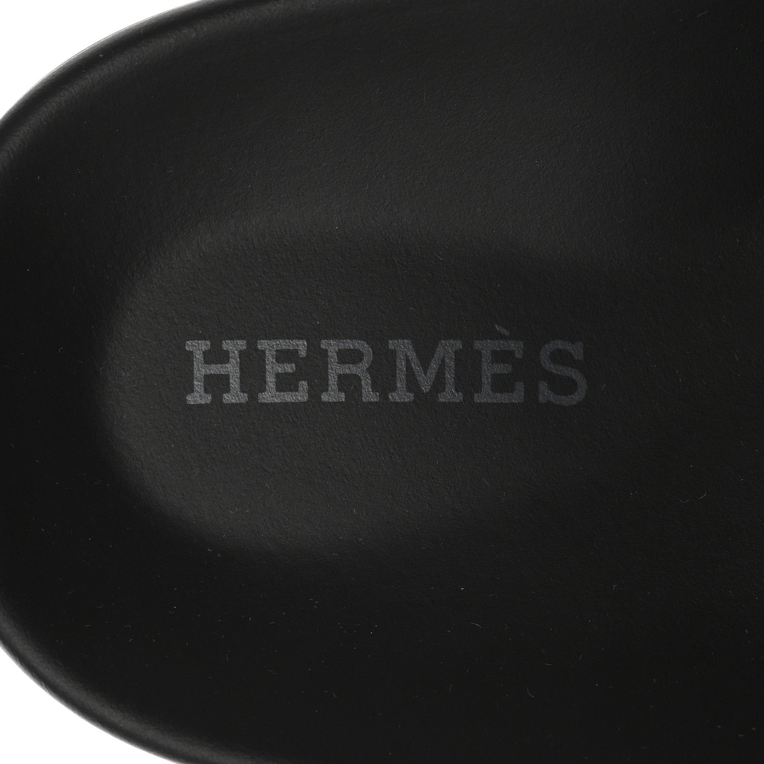 Hermes Calfskin Womens Chypre Sandals 36.5 Black 8 of 11