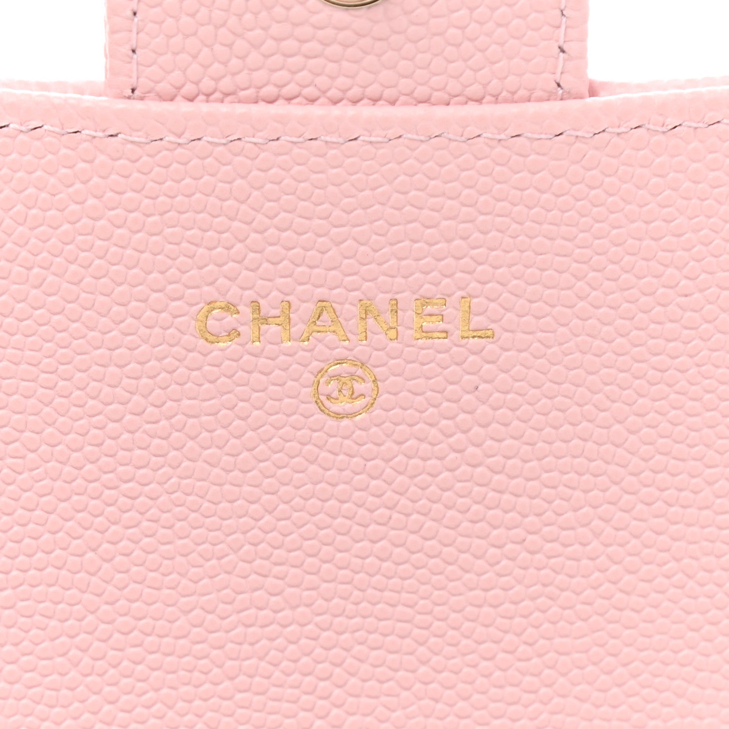 Chanel Caviar Quilted Large Gusset Flap Wallet Light Pink 5 of 9