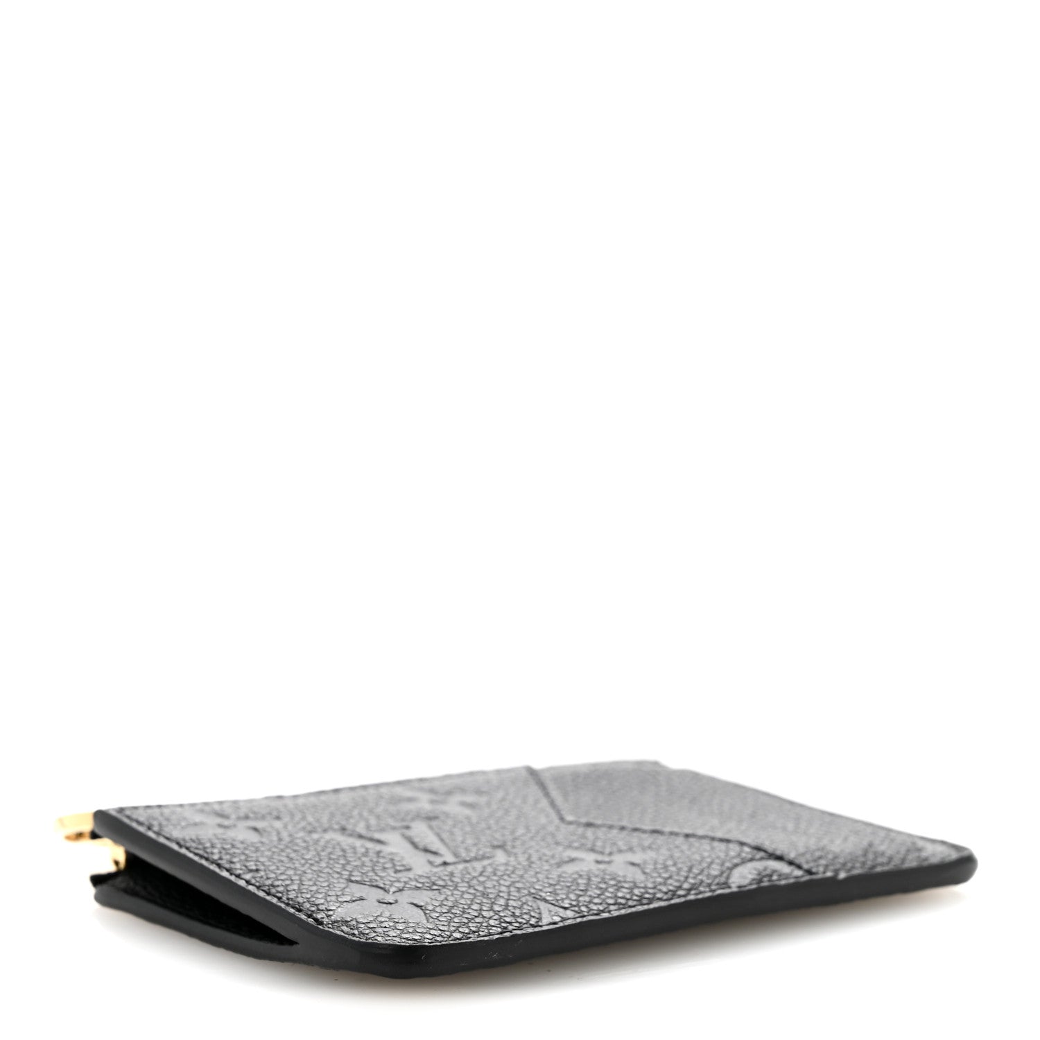 Louis Vuitton Empreinte Monogram Zipped Romy Card Holder Black 4 of 8