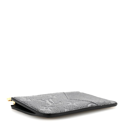 Louis Vuitton Empreinte Monogram Zipped Romy Card Holder Black 4 of 8