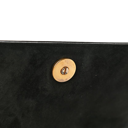 Christian Dior Patent Studded Diorama Flap Bag Black 12 of 13