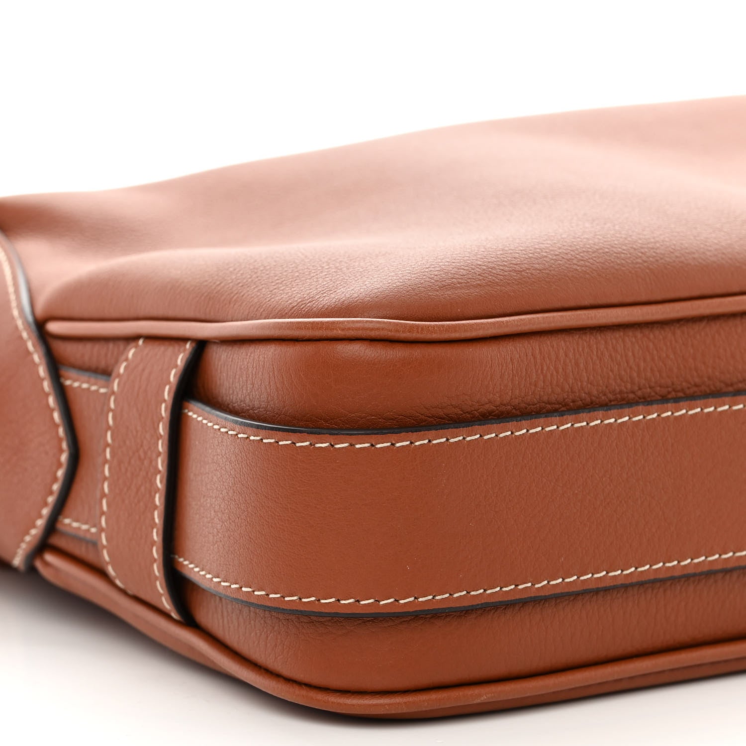 Celine Supple Calfskin Medium Romy Shoulder Bag Tan 9 of 10