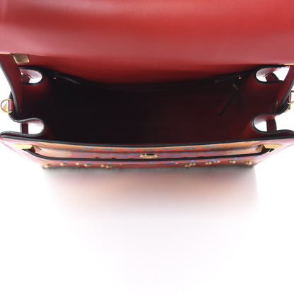 Valentino Garavani Calfskin Enchanted Wonderland My Rockstud Frame Bag Rosso Valentino 5 of 9