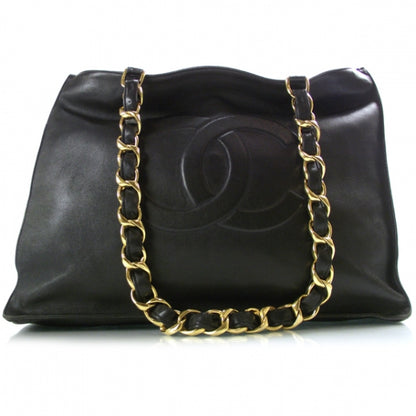 Chanel Lambskin Jumbo Shoulder Bag Black 1 of 11