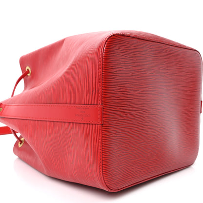 Louis Vuitton Epi Petit Noe Castillan Red 8 of 9