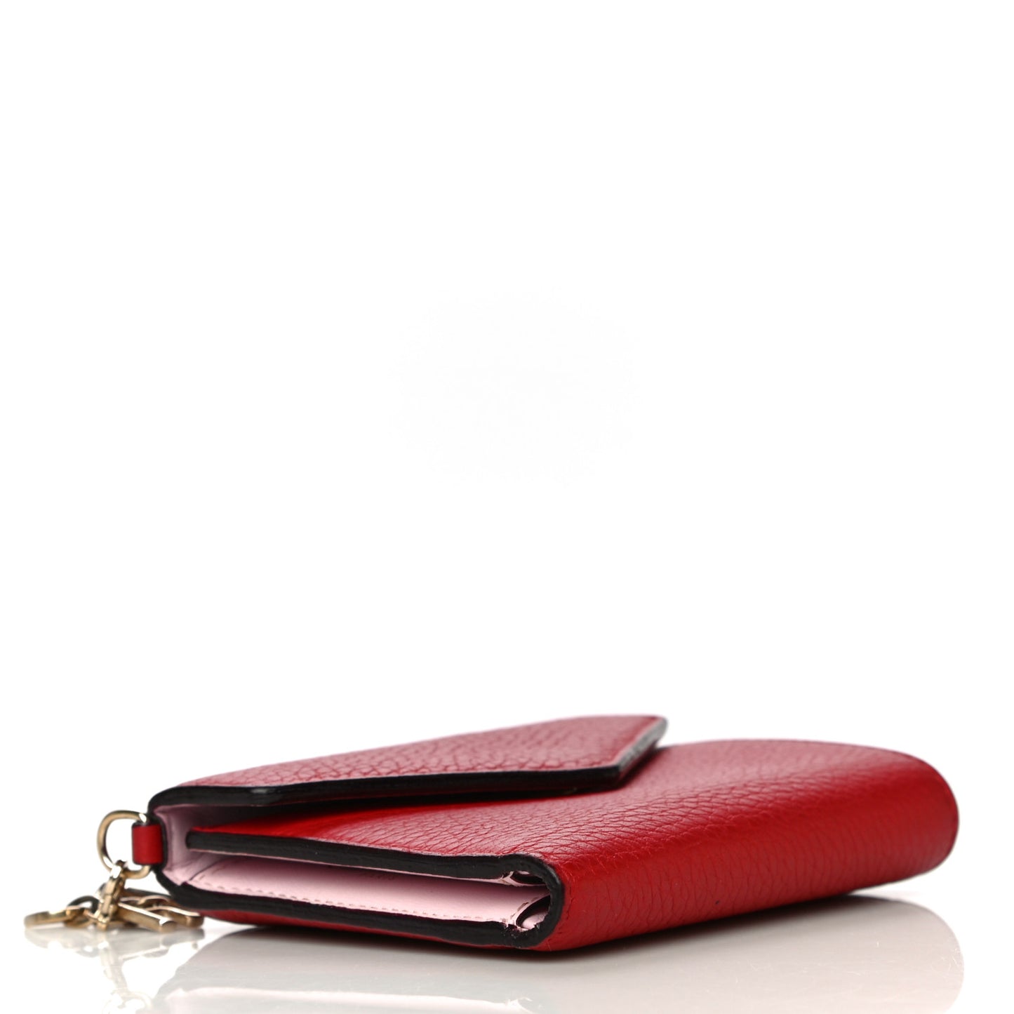Bullcalf Diorissimo Medium Envelope Wallet True Red Pink