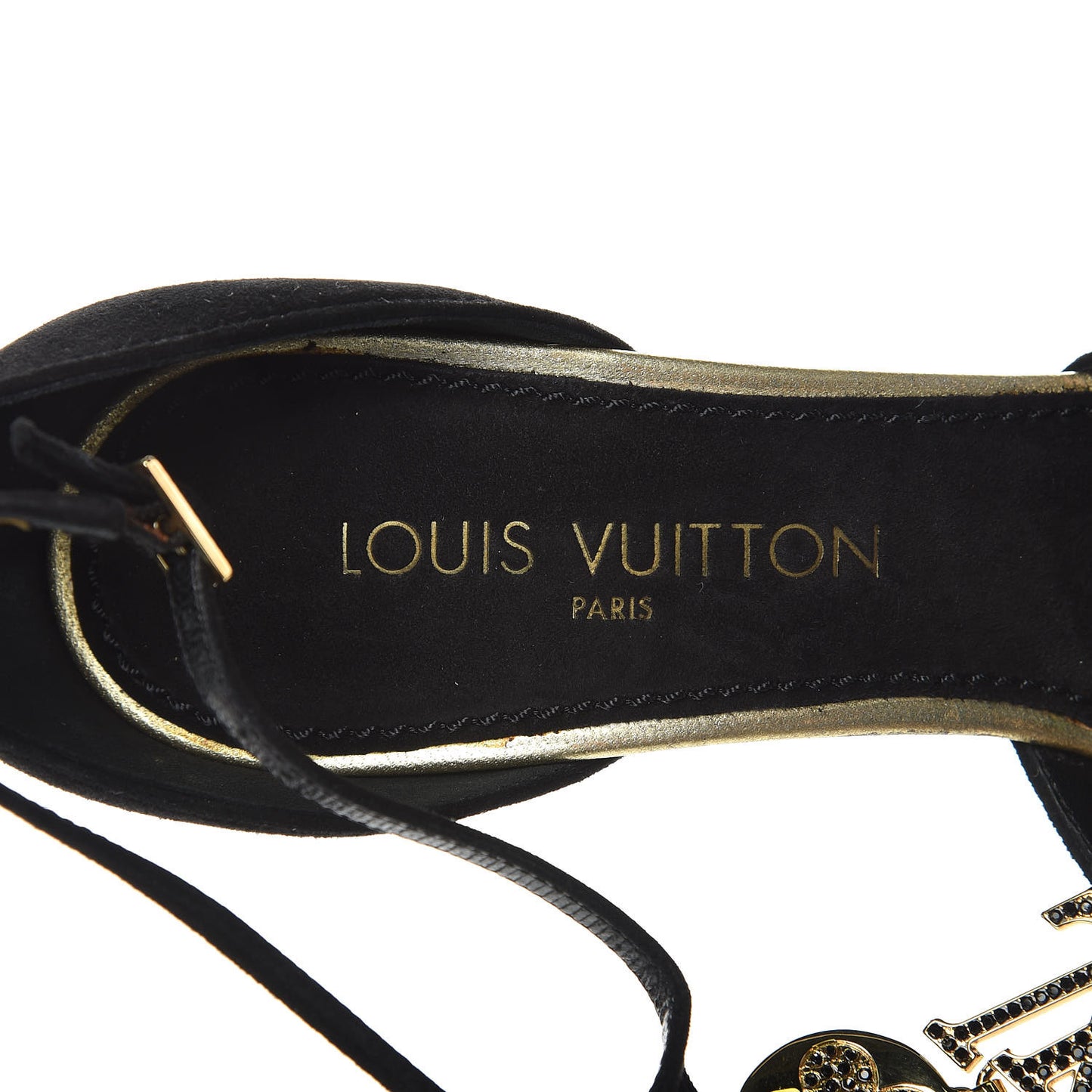 Suede Vegas T Strap Pumps 39.5 Black