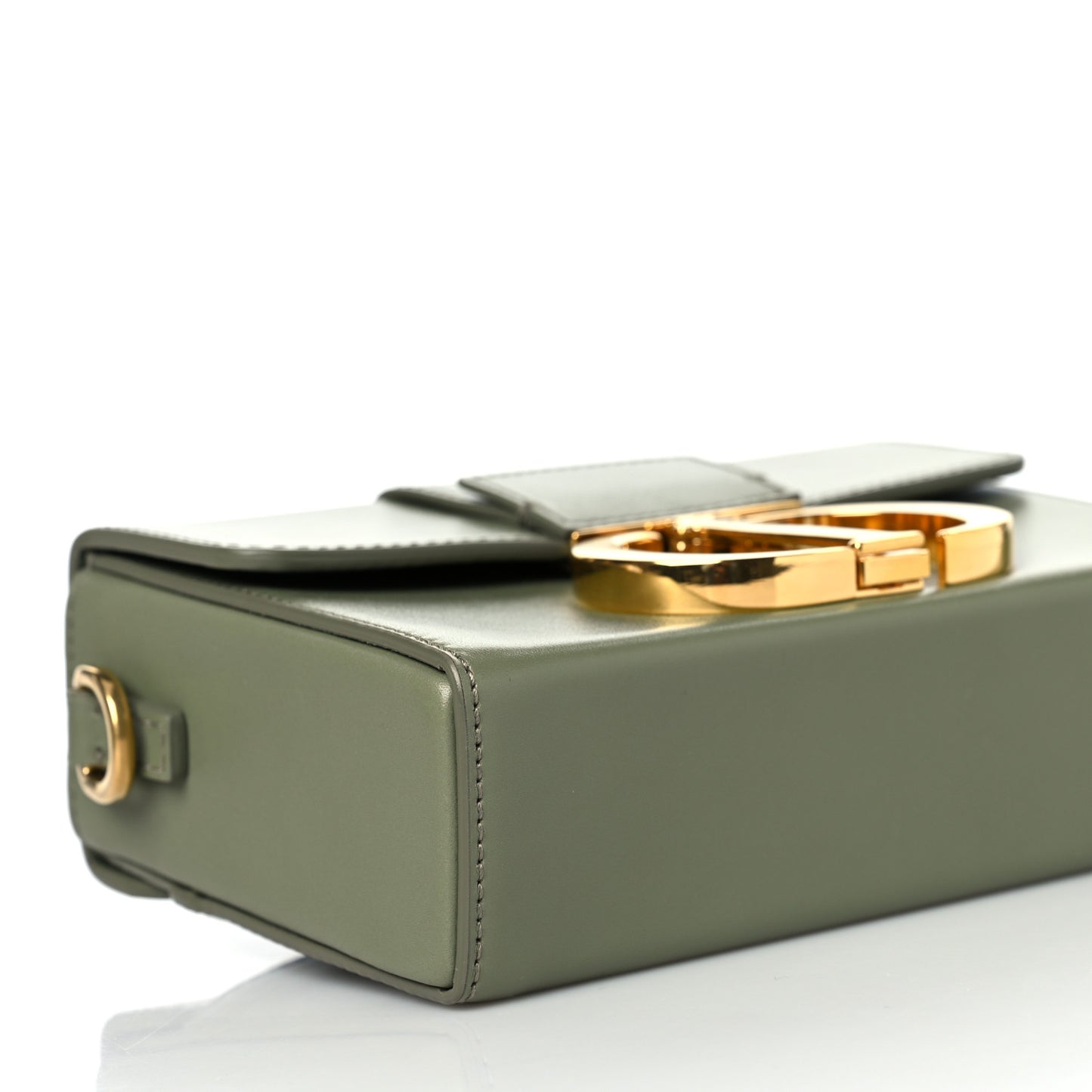 Box Calfskin 30 Montaigne Box Bag Mint Green
