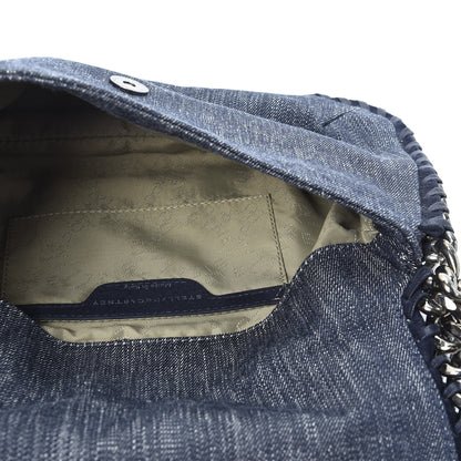 Stella McCartney Denim Falabella Clutch Blue 7 of 16