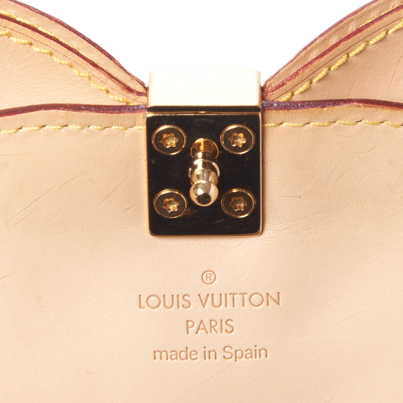 Monogram Cherry Blossom Sac Retro Bag Brown