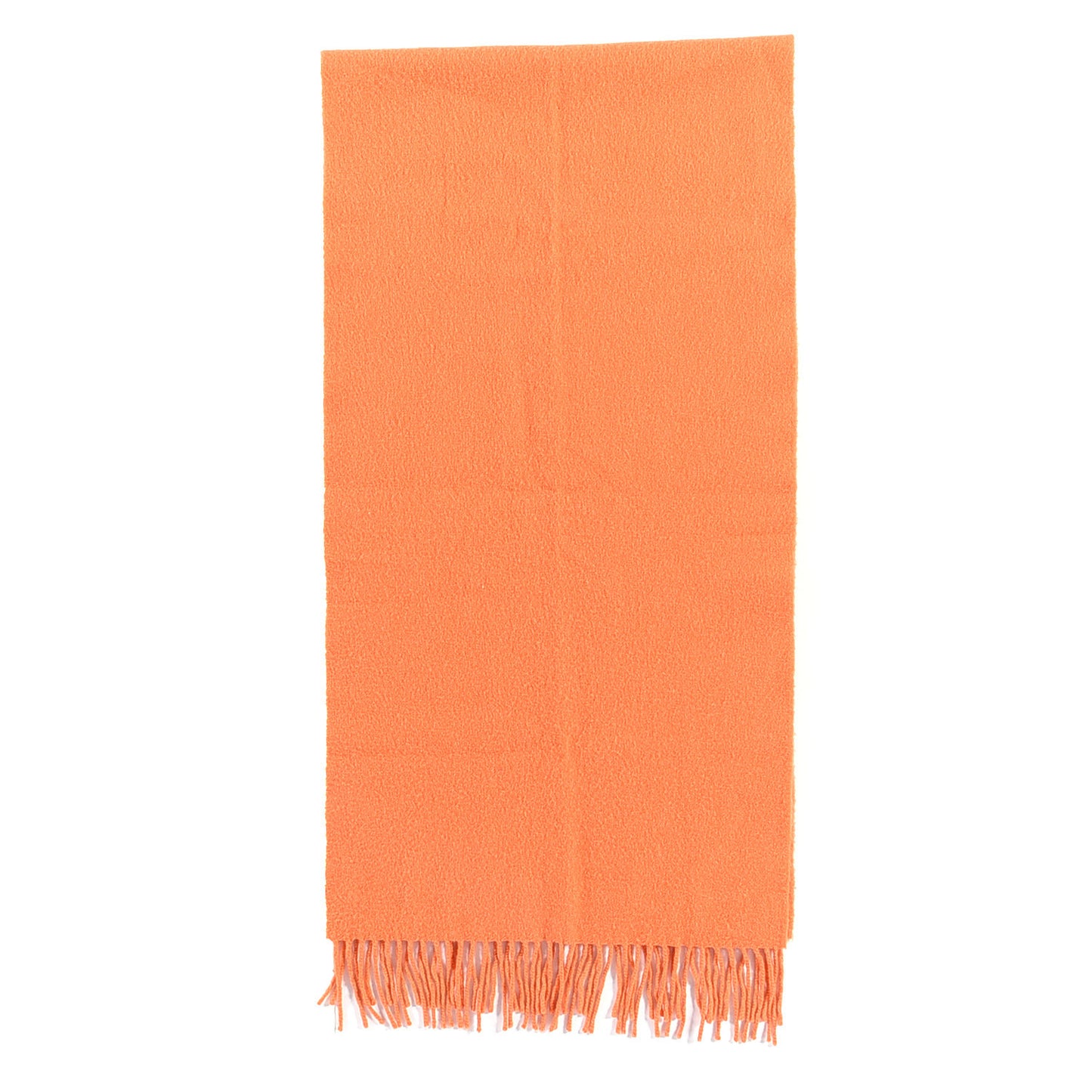 Cashmere Fringe Scarf Orange