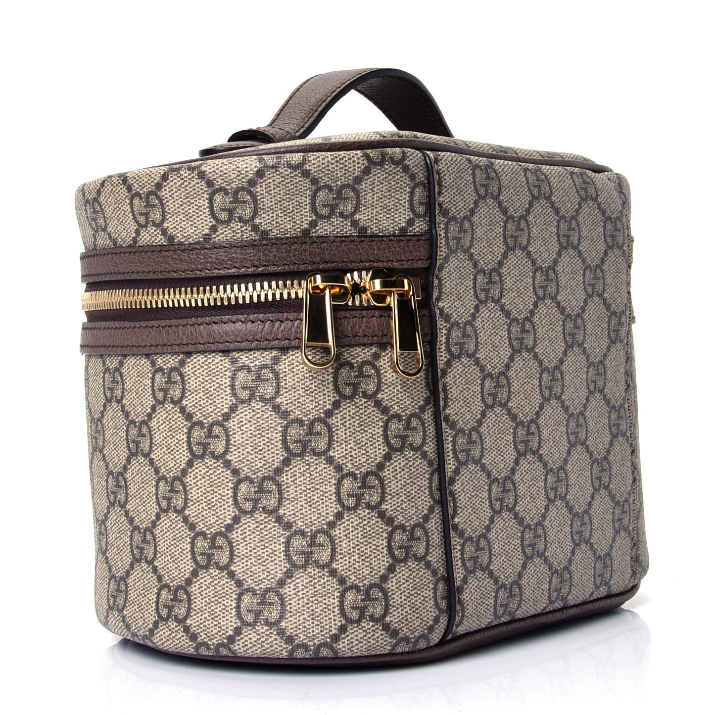 GG Supreme Monogram Ophidia Vanity Cosmetic Case