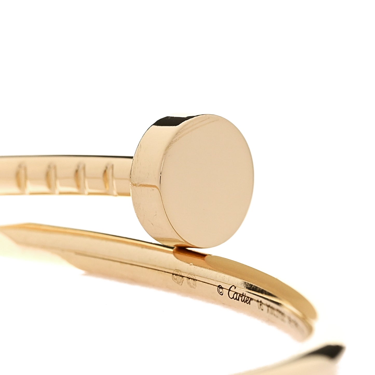 18K Yellow Gold Small Juste Un Clou Bracelet 16