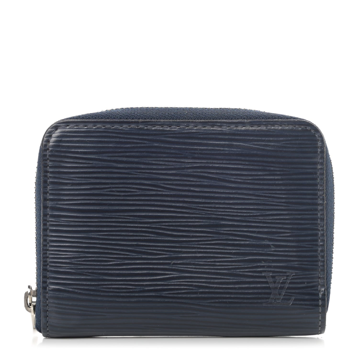 Louis Vuitton Epi Zippy Coin Purse Saphir 1 of 8