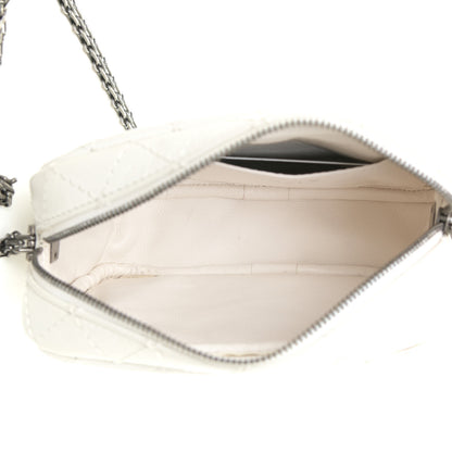 Chanel Aged Calfskin Quilted Mini Reissue Camera Case White 5 of 13