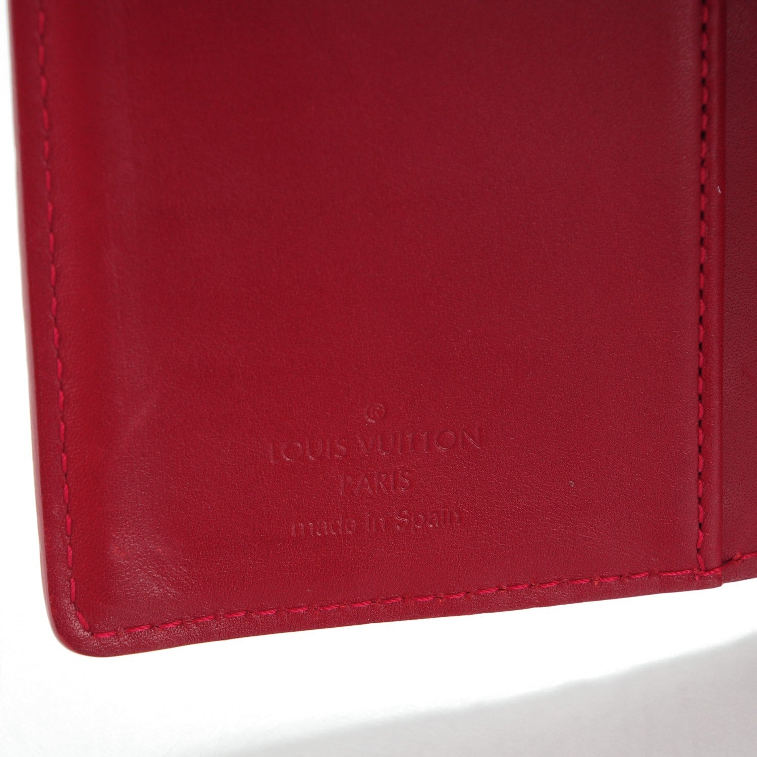 Louis Vuitton Vernis Small Ring Agenda Cover Pomme D'Amour 6 of 7