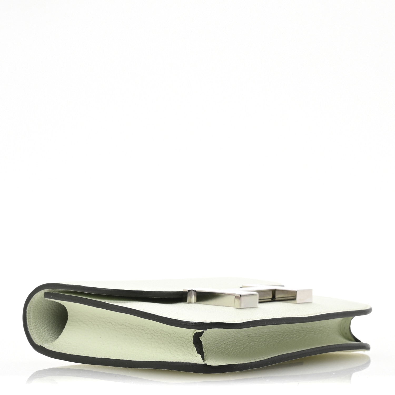 Hermes Evercolor Constance Slim Wallet Vert Fizz 5 of 9