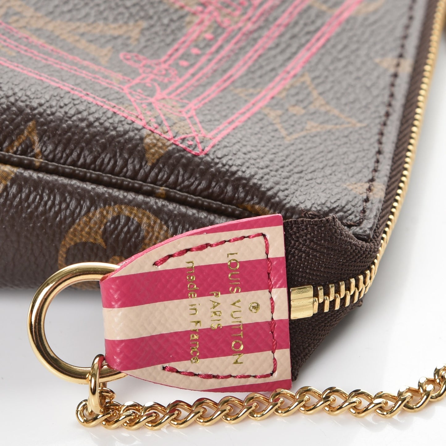 Monogram 2014 Christmas Animation Mini Pochette Accessories