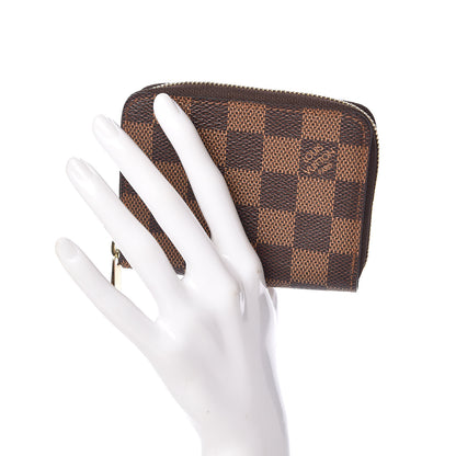 Louis Vuitton Damier Ebene Zippy Coin Purse 2 of 6
