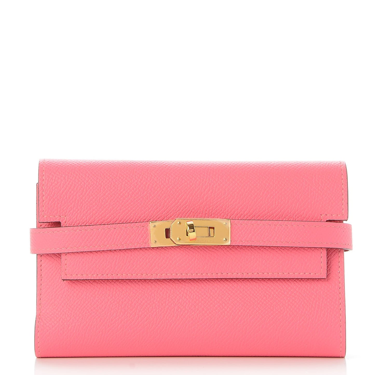 Epsom Kelly Medium Wallet Rose Azalee