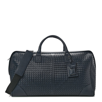 Bottega Veneta Nappa Intrecciato Large Duffel Denim 1 of 11