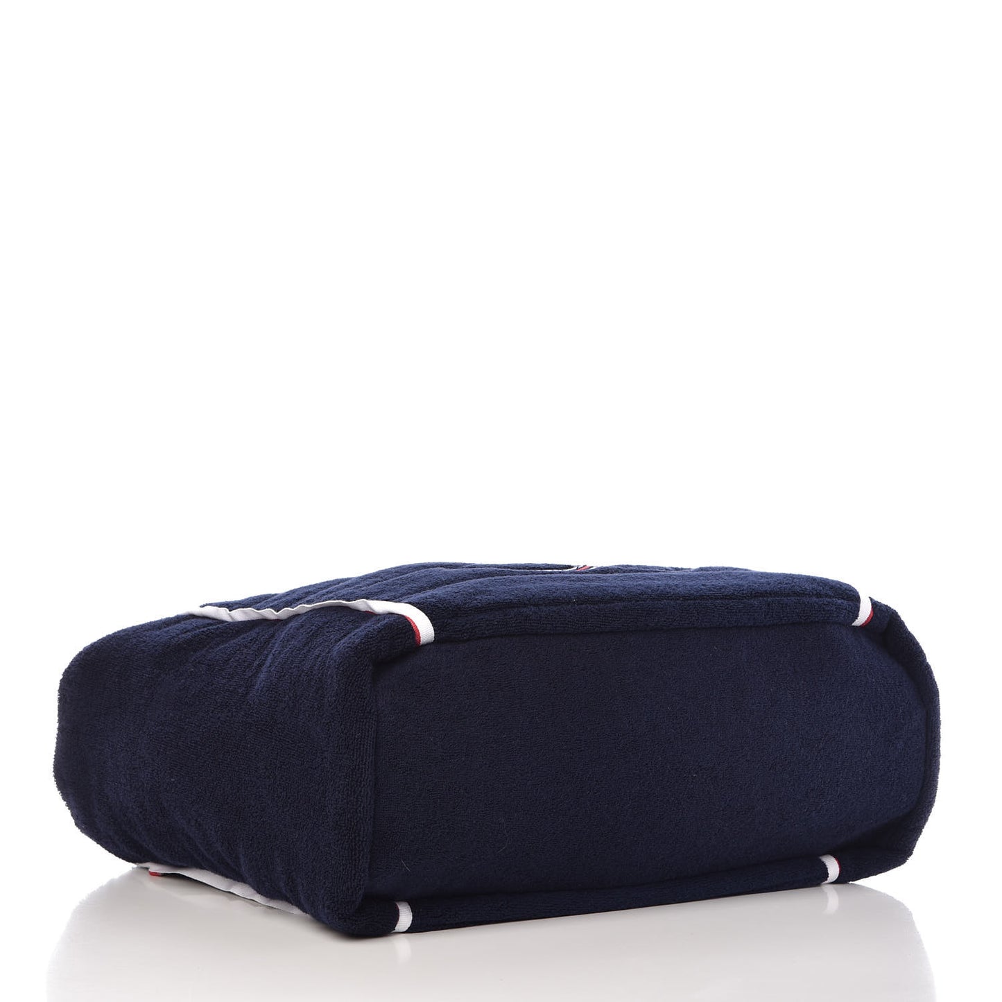 Reversible Airlines Tote Silver Navy