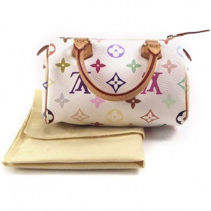 Louis Vuitton Monogram Multicolor Mini Sac HL Speedy White 2 of 9