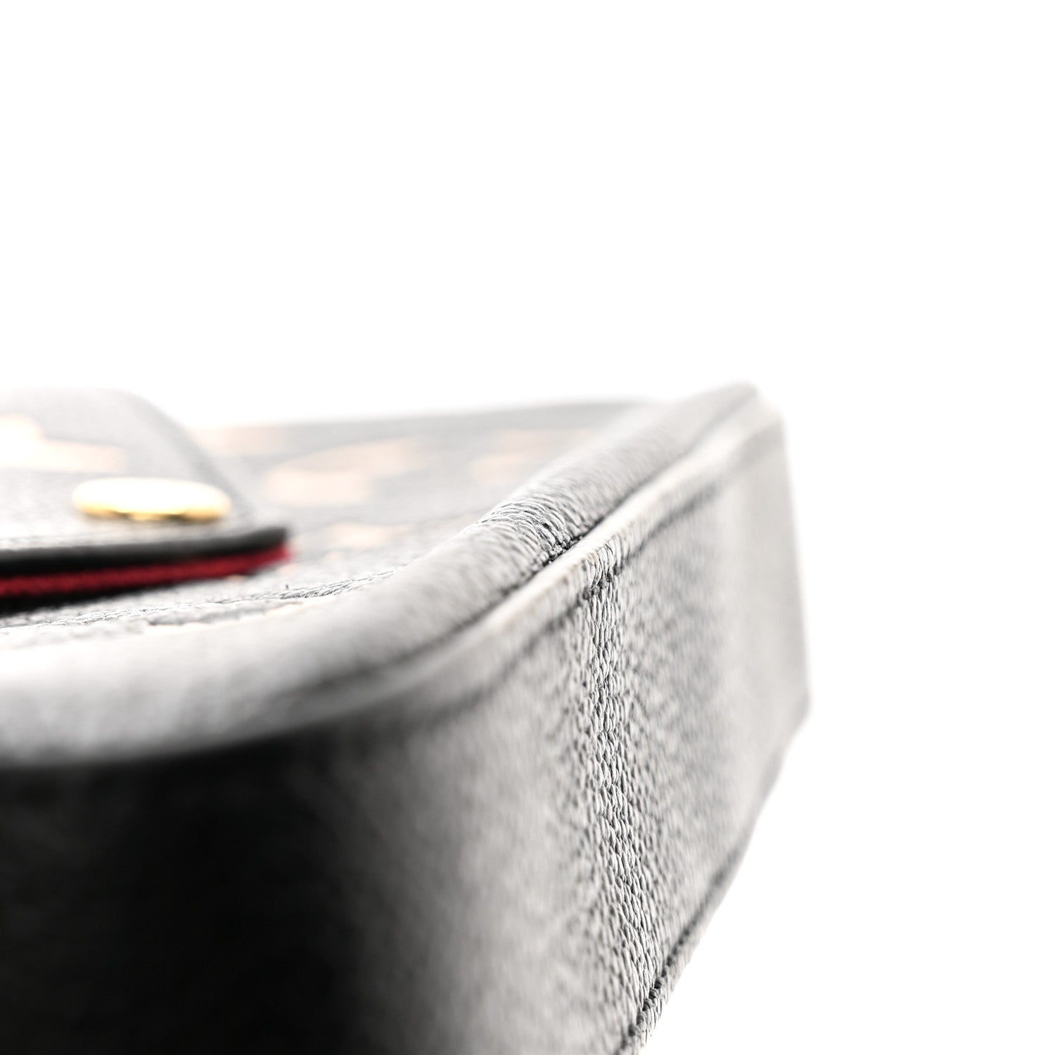 Louis Vuitton LOUIS VUITTON Empreinte Monogram Giant Felicie Pochette Black Beige 14 of 14