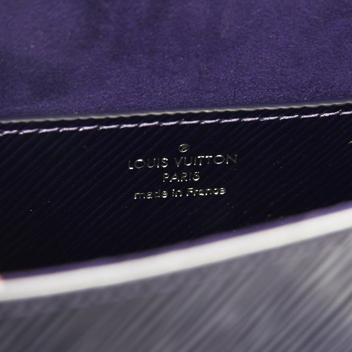 Epi Twist Shoulder Bag MM Indigo