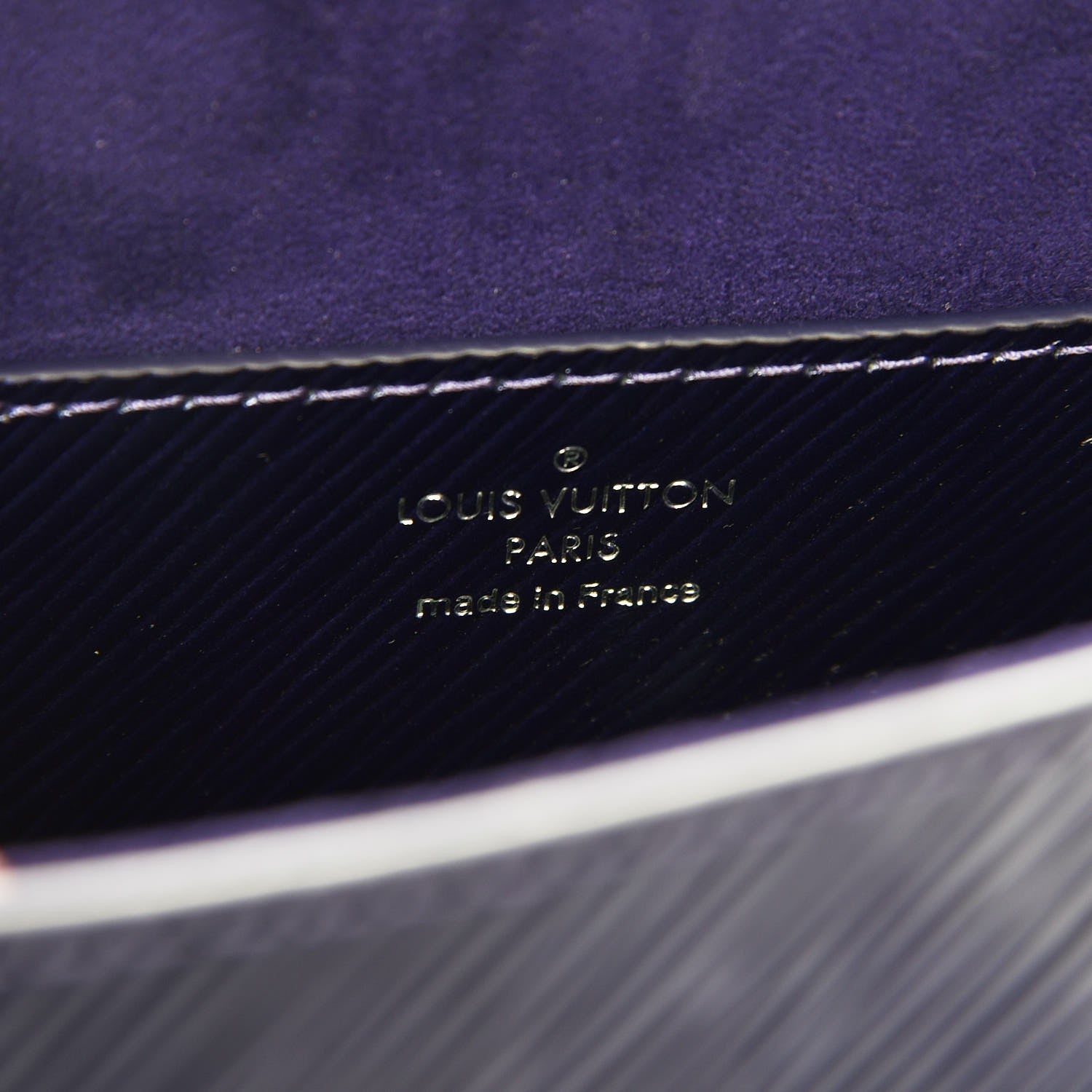 Louis Vuitton Epi Twist Shoulder Bag MM Indigo 6 of 8