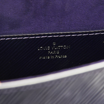 Louis Vuitton Epi Twist Shoulder Bag MM Indigo 6 of 8
