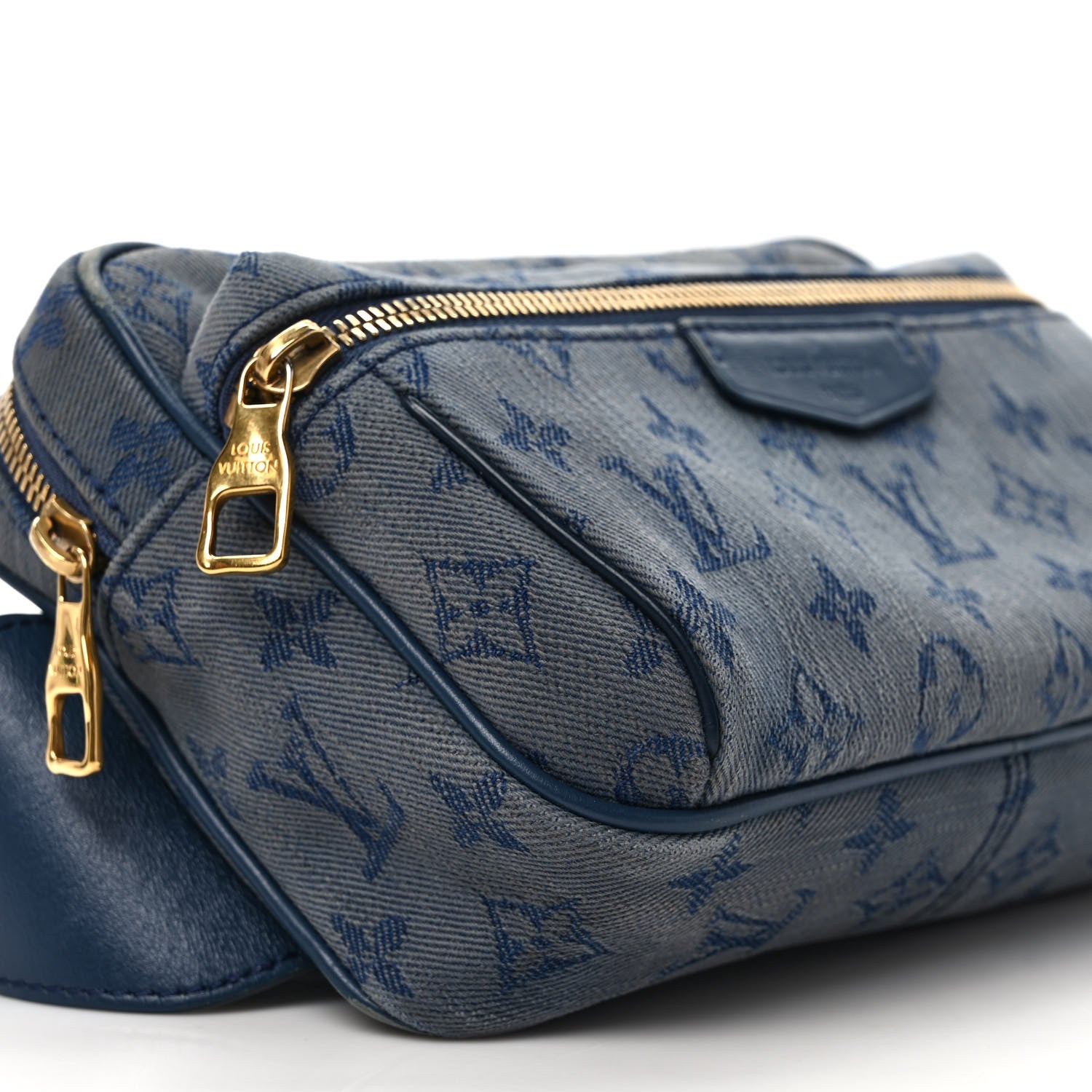 Louis Vuitton Denim Monogram Outdoor Bumbag Navy 7 of 8