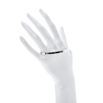 Cartier 18K White Gold Small LOVE Bracelet 17 2 of 5