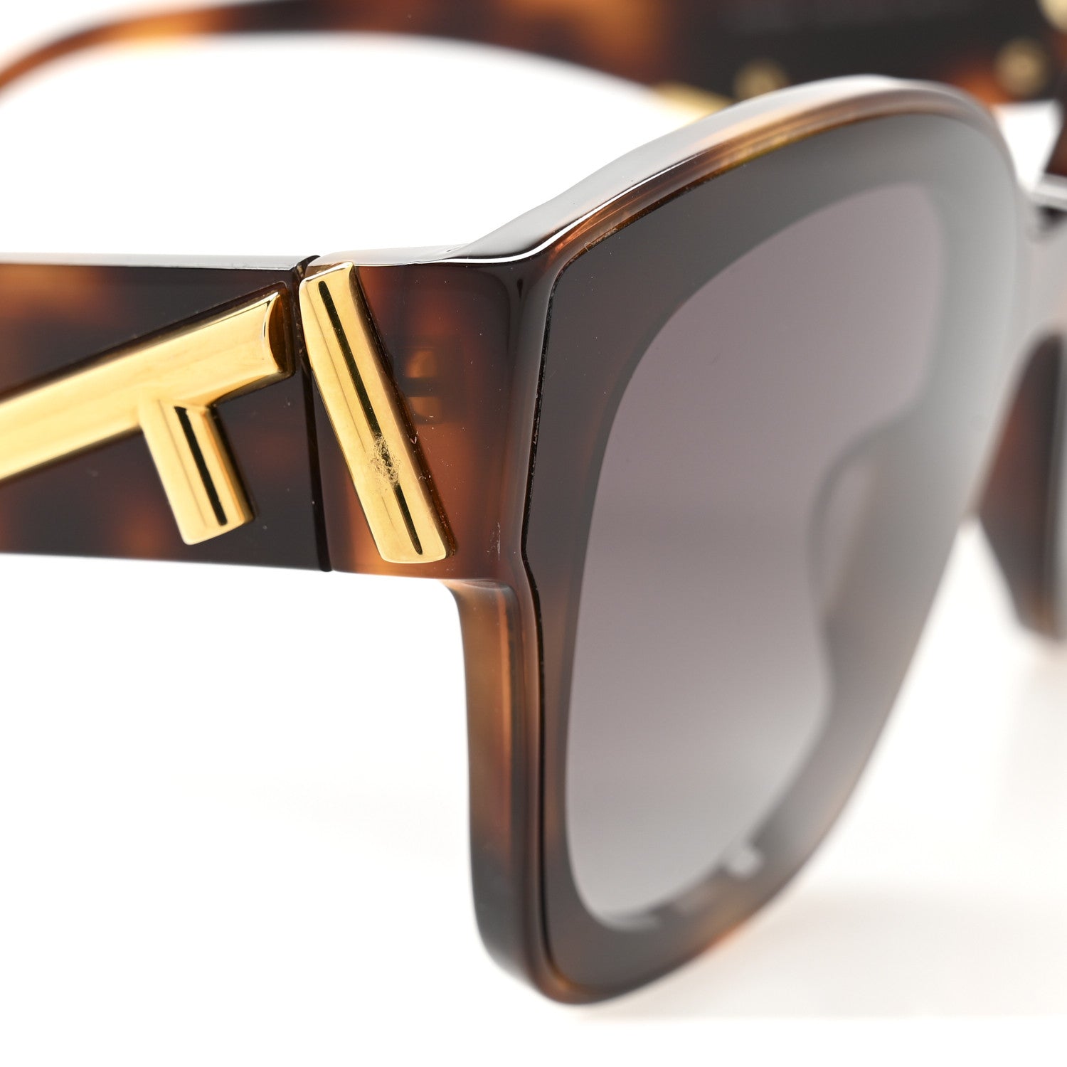 Fendi Acetate Fendi First Sunglasses FE40098I Havana 8 of 9