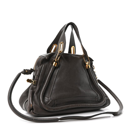 Chloe Calfskin Medium PARATY Brown 3 of 9