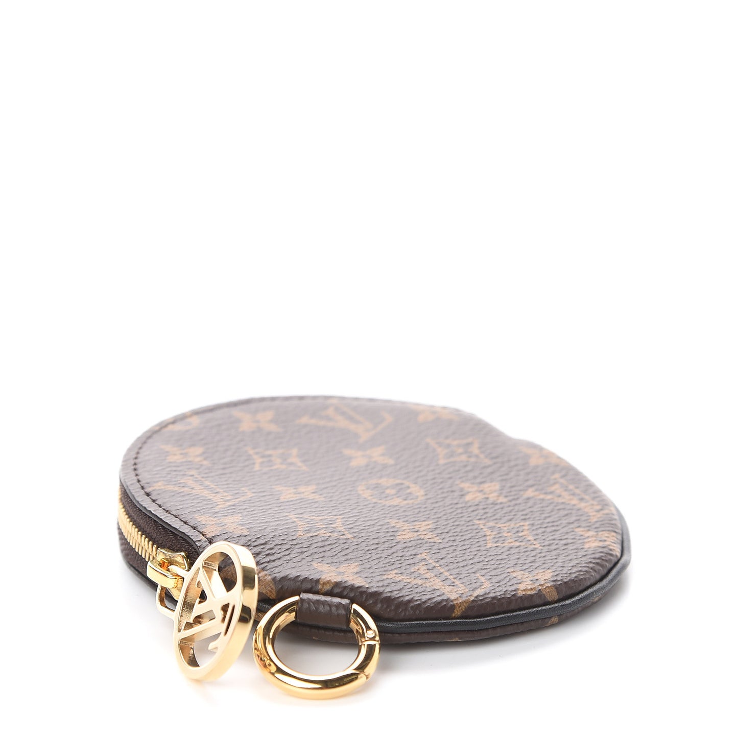 Mini Monogram Trio Pouch Round Coin Purse
