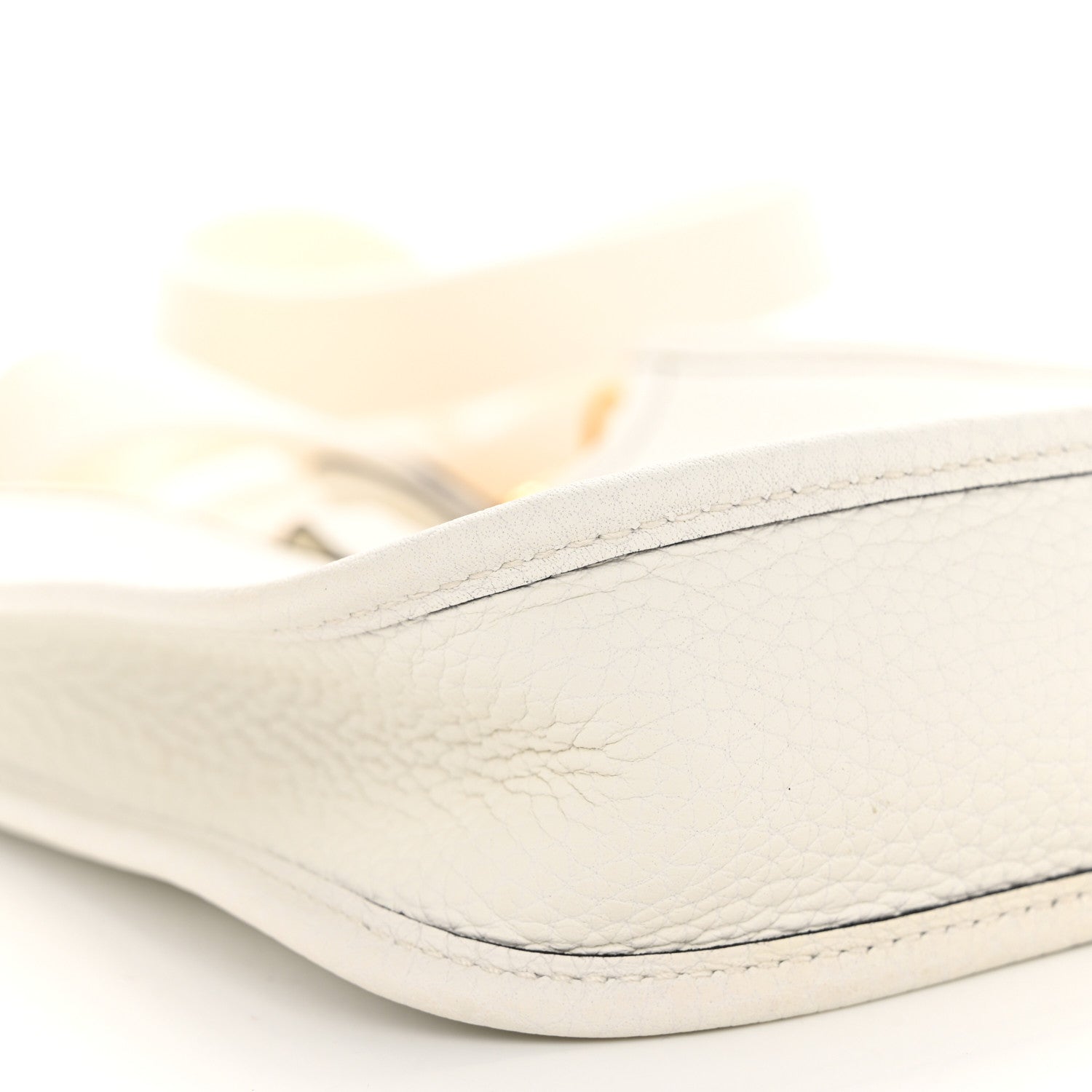 Hermes Taurillon Clemence Amazone Evelyne TPM New White 9 of 11