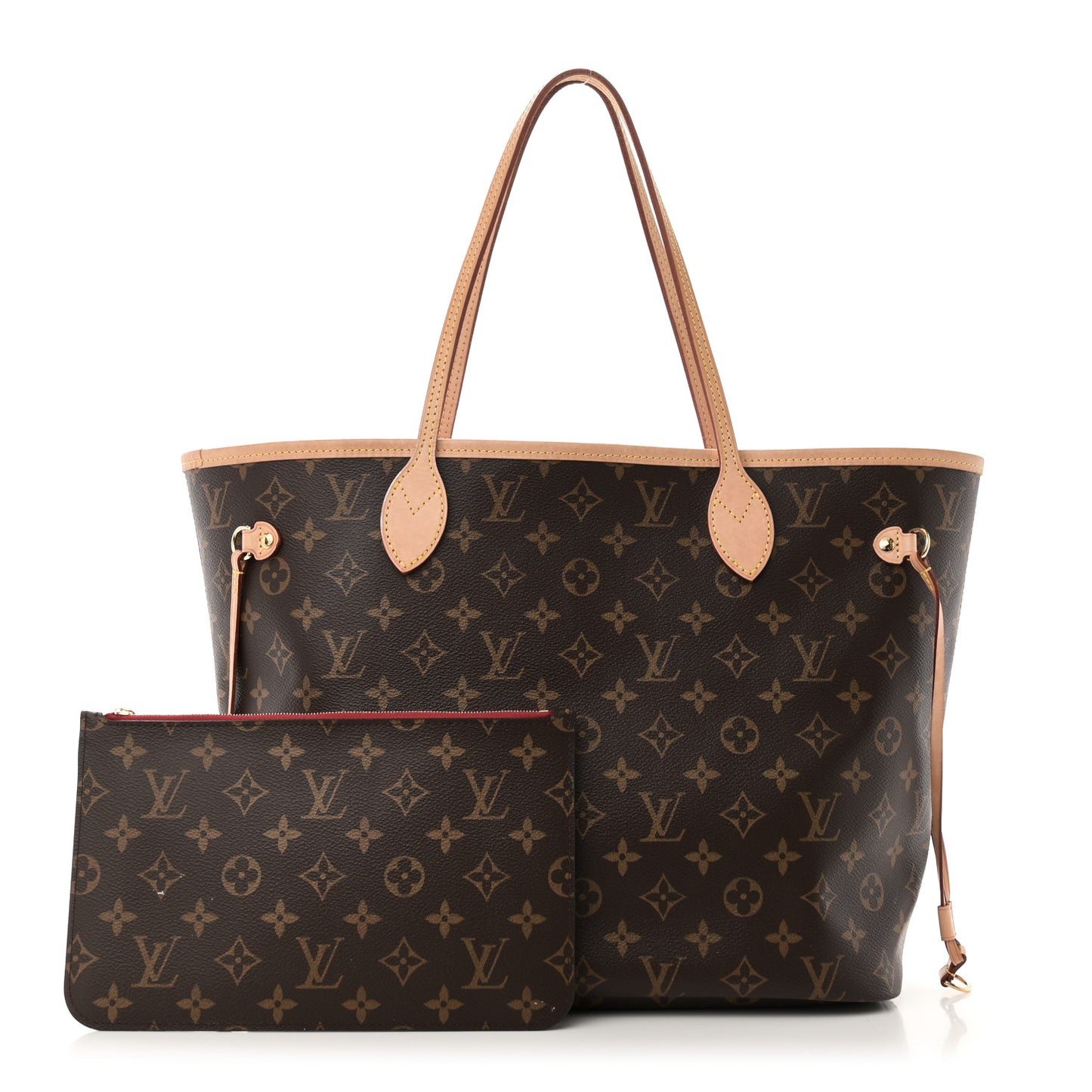 Monogram Neo Neverfull MM Cherry