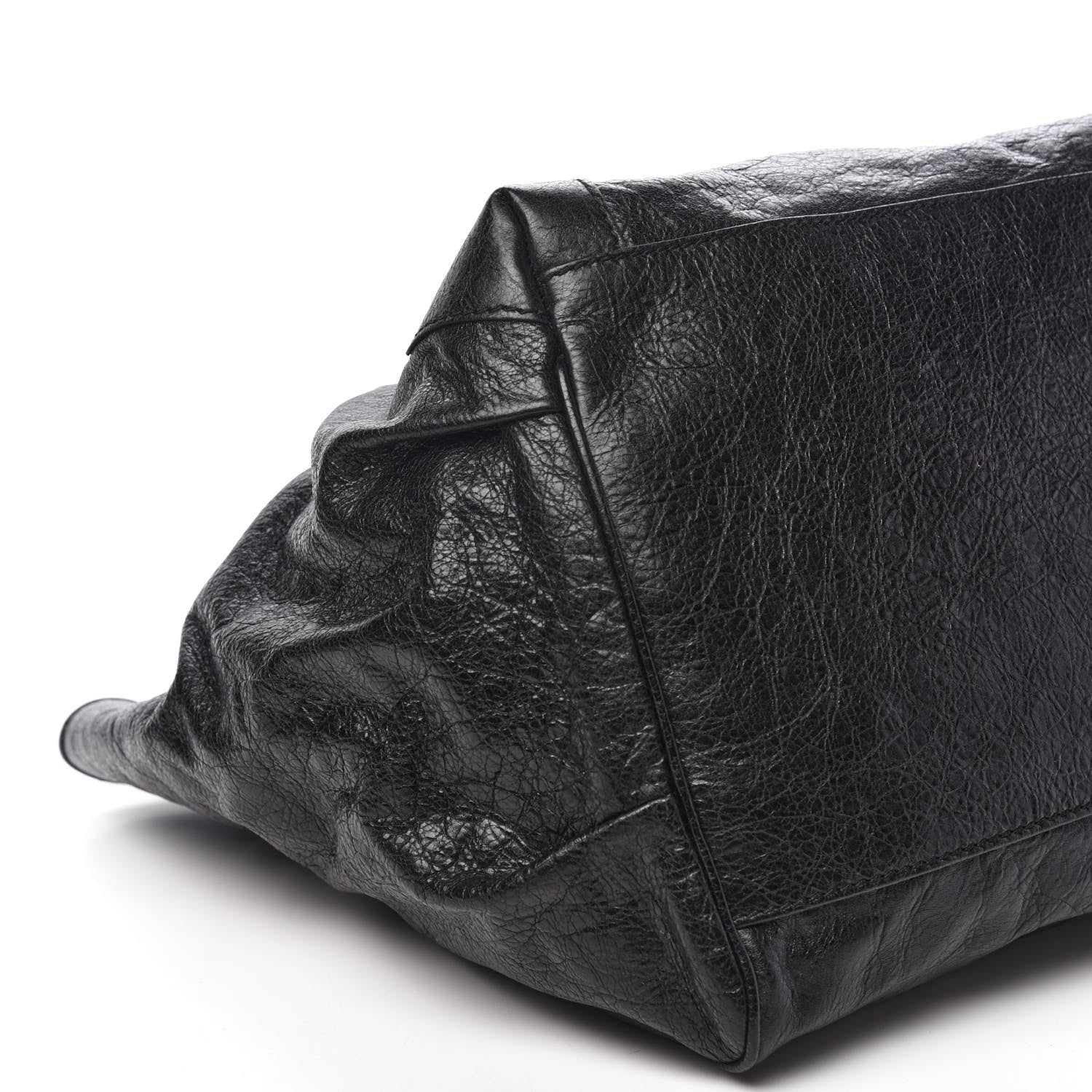 Balenciaga Agneau Giant 12 Gold Hardware S Sunday Tote Black 8 of 10