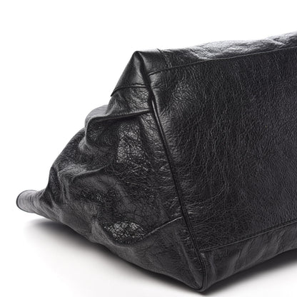 Balenciaga Agneau Giant 12 Gold Hardware S Sunday Tote Black 8 of 10