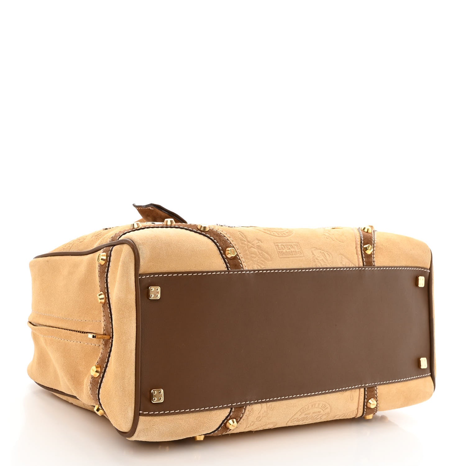 Loewe Suede Embellished 160 Anniversary Amazona Beige Brown 4 of 11