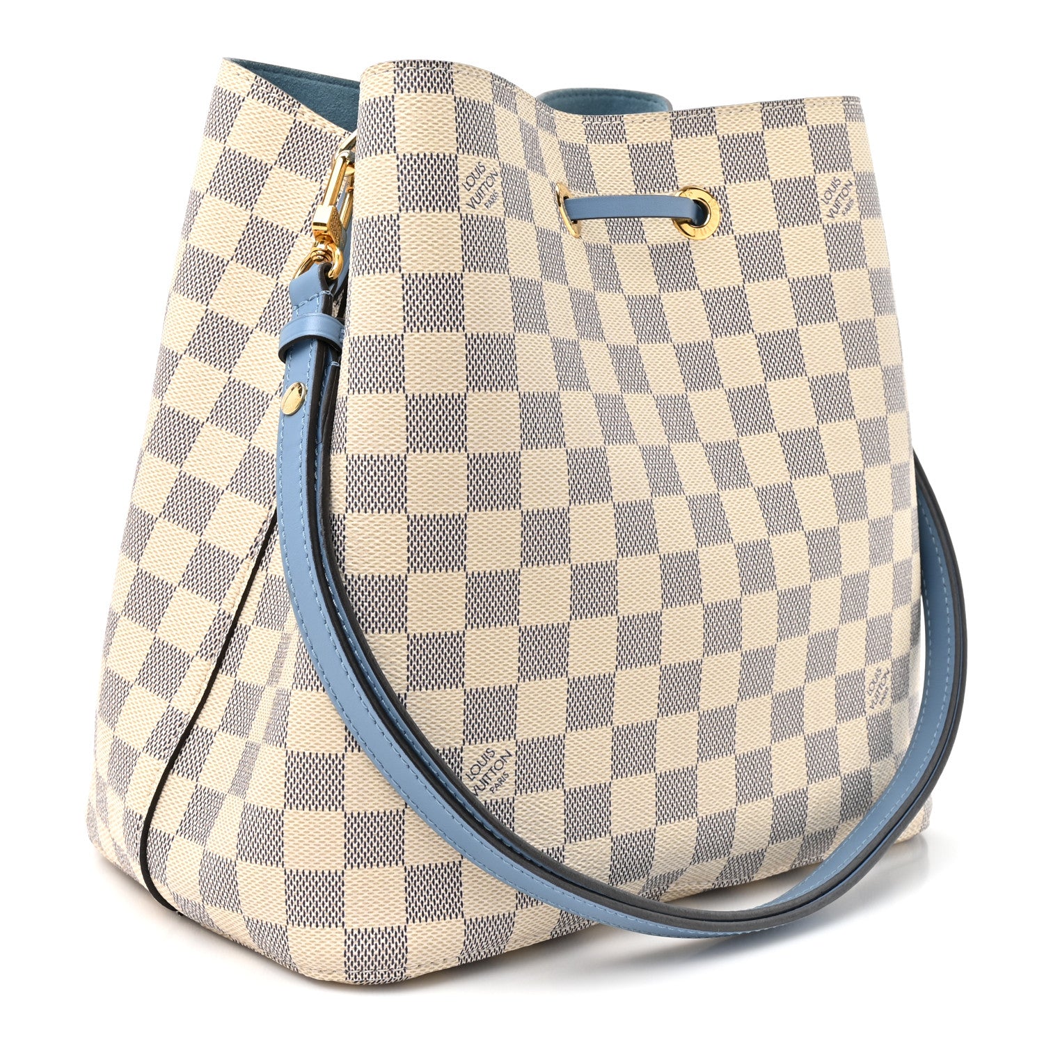 Louis Vuitton Damier Azur Neonoe MM Bleuet 2 of 9