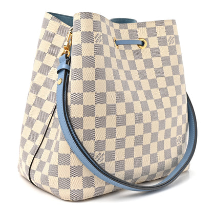 Louis Vuitton Damier Azur Neonoe MM Bleuet 2 of 9