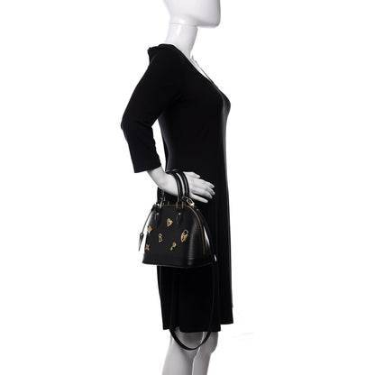 Louis Vuitton Epi Love Lock Alma BB Black 3 of 10